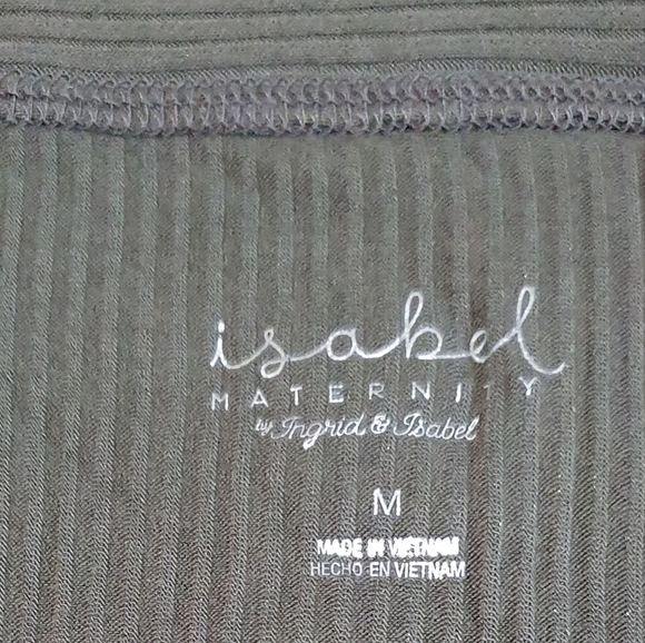 NWT Isabel maternity‎ by Ingrid and Isabel Olive green Size M - Picture 2 of 5